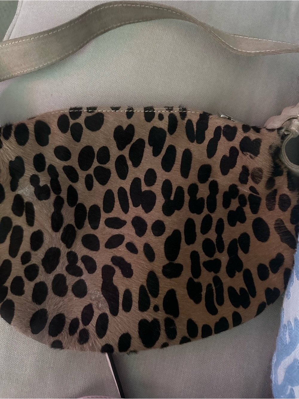 Leopard Print Crossbody Bag in Brown and Black - Stylish Animal Print